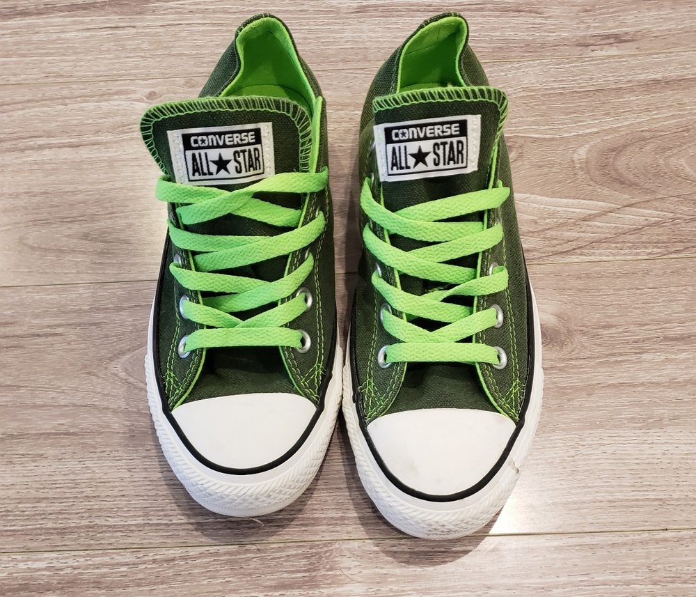 Converse sneakers green